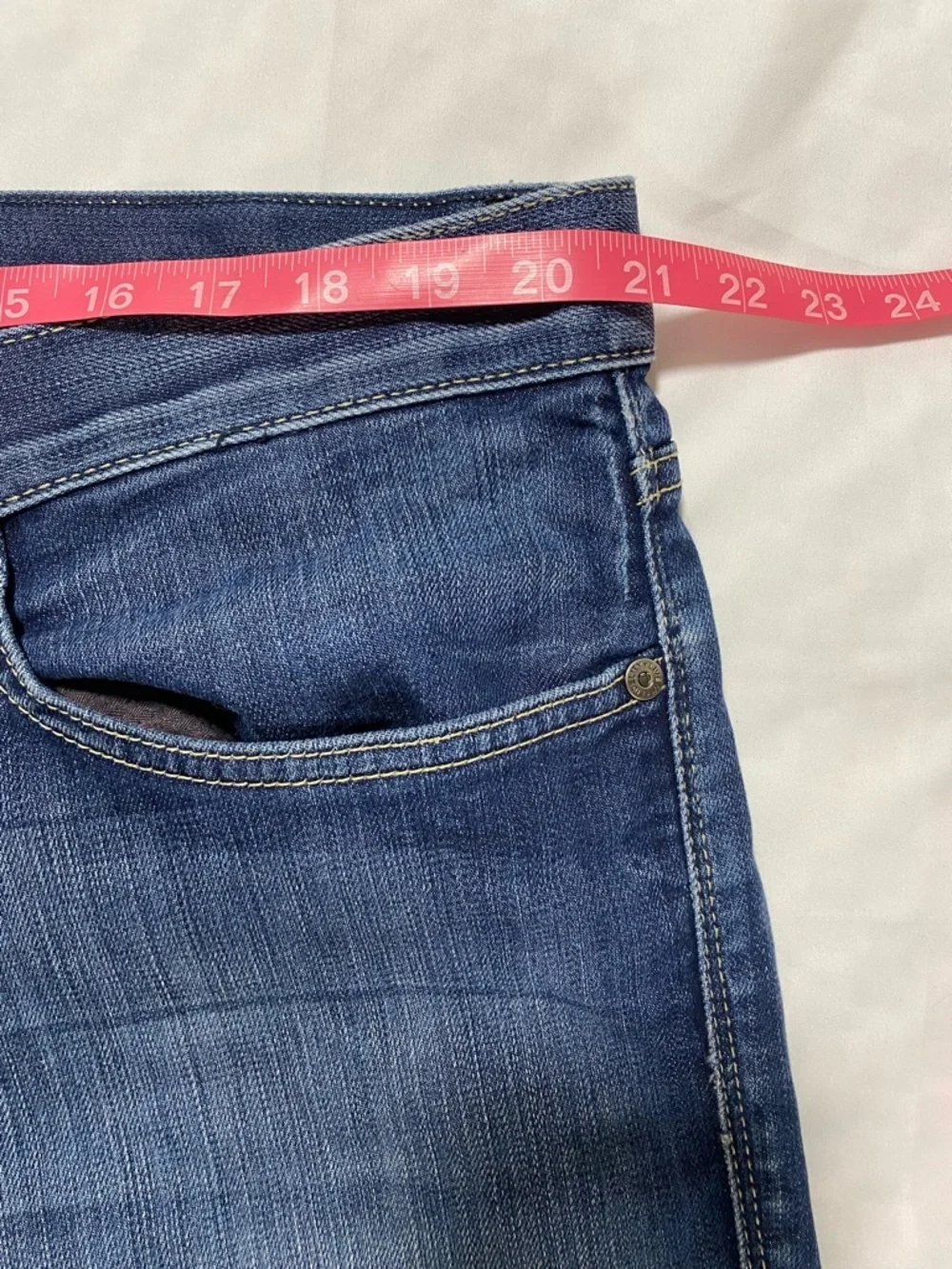 Fidelity Men's Dark Blue Relaxed Straight Jeans